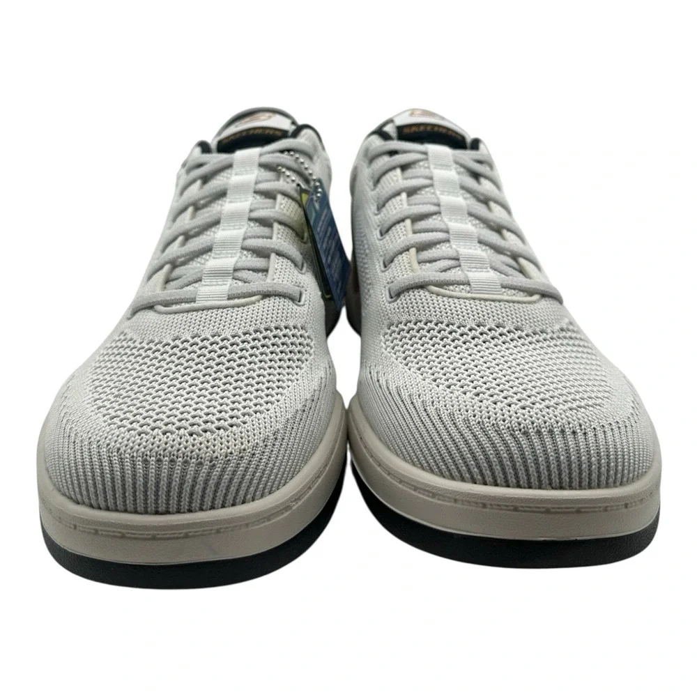 Skechers Corliss‎ Dorset Shoes Men's Size 13 White Relaxed Fit Lace Up Sneakers